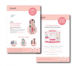 benefit cosmetics direct mail
